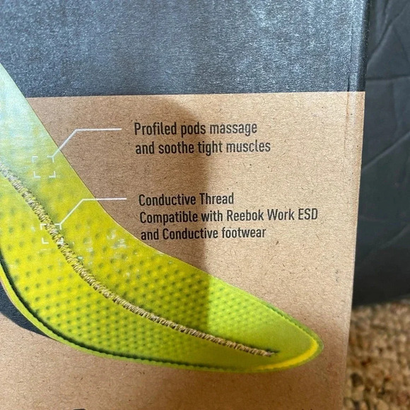 New Reebok Memory Tech Massage Static Replacement Footbed Men’s Size 4 - Picture 2 of 5